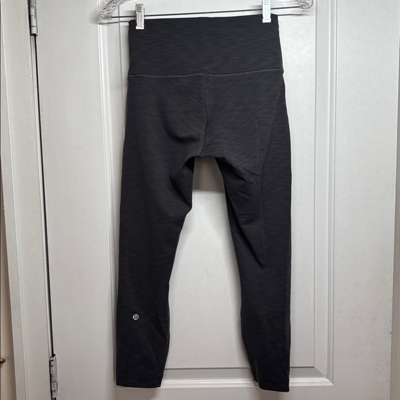 Lululemon Wunder Train High Rise Tight 28", Heathered Graphite Grey - Picture 5 of 11